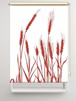Rollo cereal 24 - blanco pfeffer, Rollo, Motivrollo, Rollo mit Druck, Fotorollo, bedrucktes Rollo, Fensterrollo,verdunkelndes Rollo, Sonnenschutz Rollo